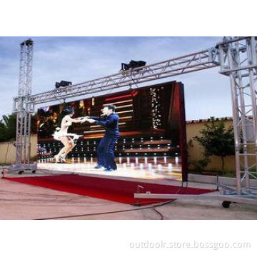 Synchronous Super Slim P4 Rental LED Display Screen Video P